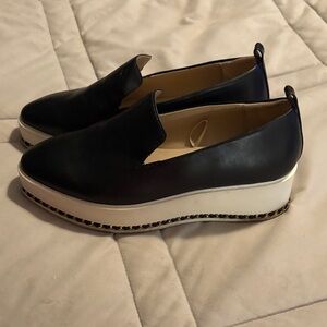 Karl Lagerfeld size 8 Black Platform Slip-On Shoes